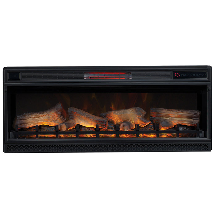 ClassicFlame Berkeley 76In Infrared Electric Fireplace TV Stand in